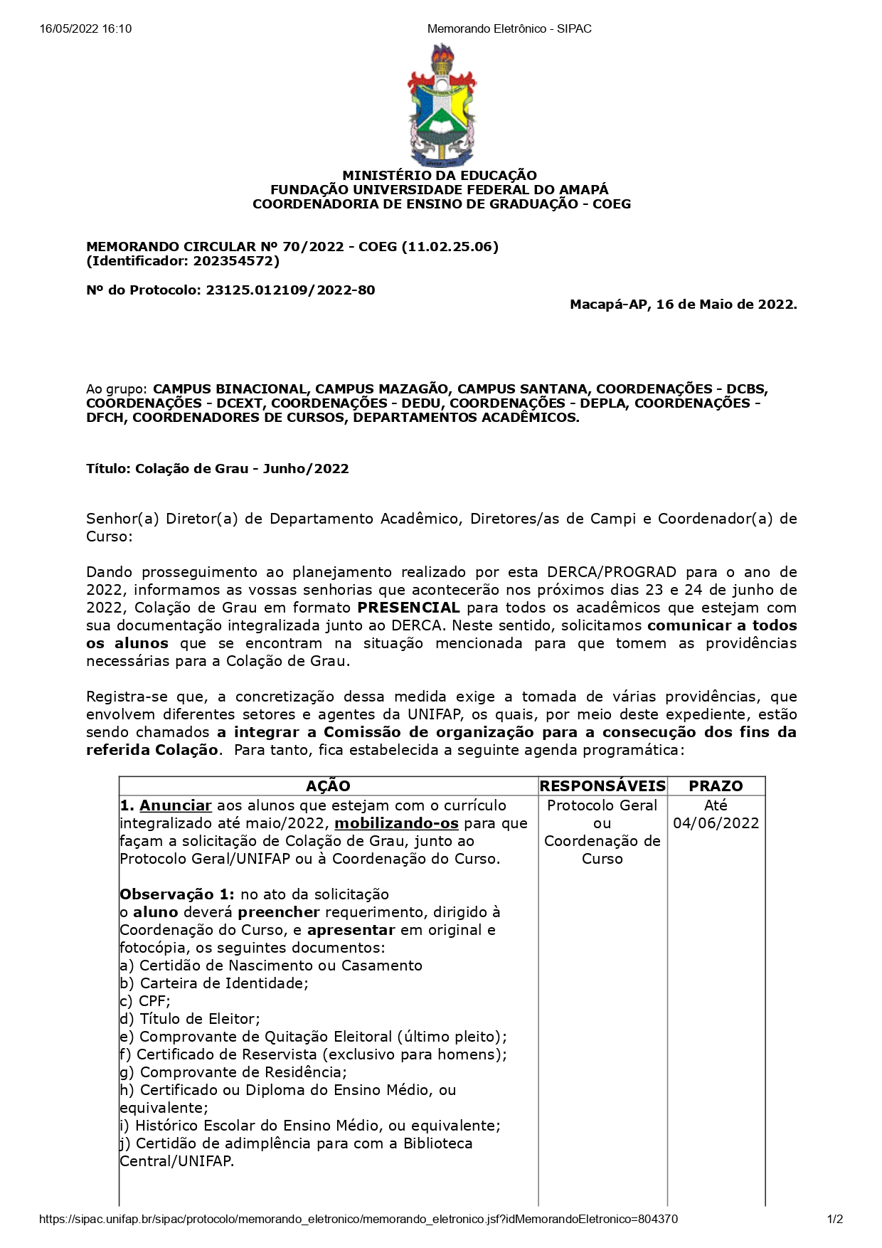 Portal de Comunicação do Cariri Oeste-Ceará Ubuntu Notícias: Cerimônia de  Colação de Grau 2022.1 da UniFAP