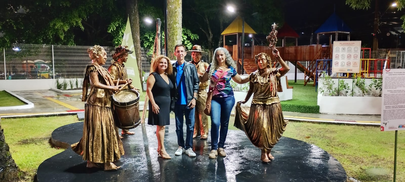 Área externa do Parque Residência