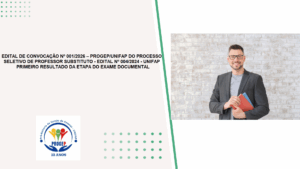 Leia mais sobre o artigo EDITAL DE CONVOCAÇÃO Nº 001/2026 – PROGEP/UNIFAP DO PROCESSO SELETIVO DE PROFESSOR SUBSTITUTO – EDITAL Nº 004/2024 – UNIFAP PRIMEIRO RESULTADO DA ETAPA DO EXAME DOCUMENTAL