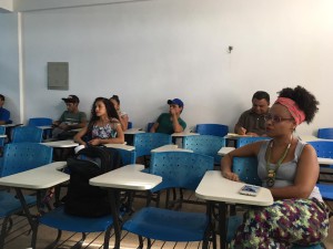 Público durante a exibição de "Estrelas Além do Tempo" (2017) 
