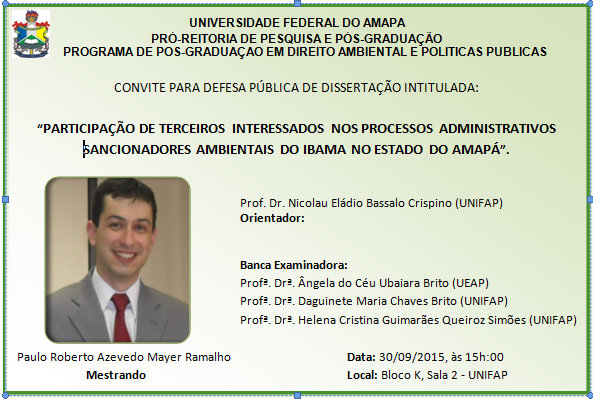 Convite Paulo Roberto