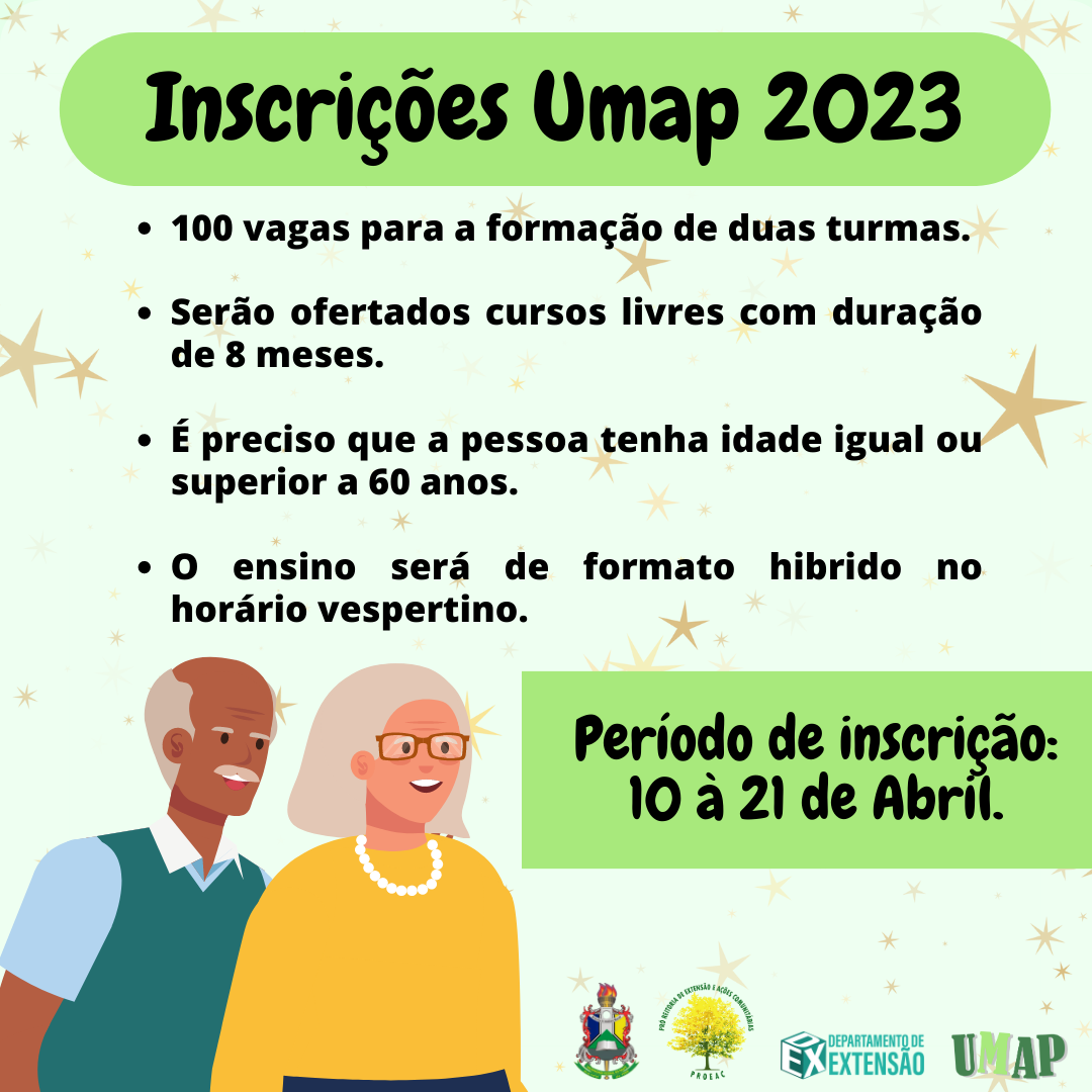 Inscrições abertas para cursos de Extensão - UNIFAP