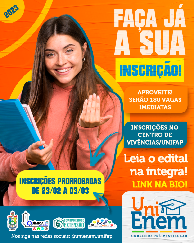 Cursinho UniENEM Cursinho Pré Vestibular da UNIFAP