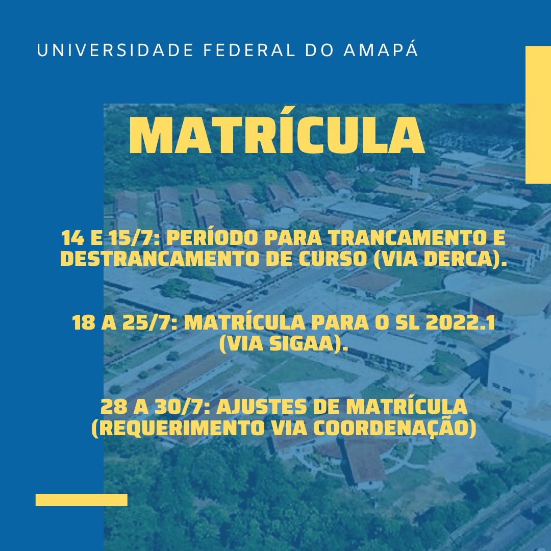 Read more about the article Matrícula e Ajuste de Matrícula
