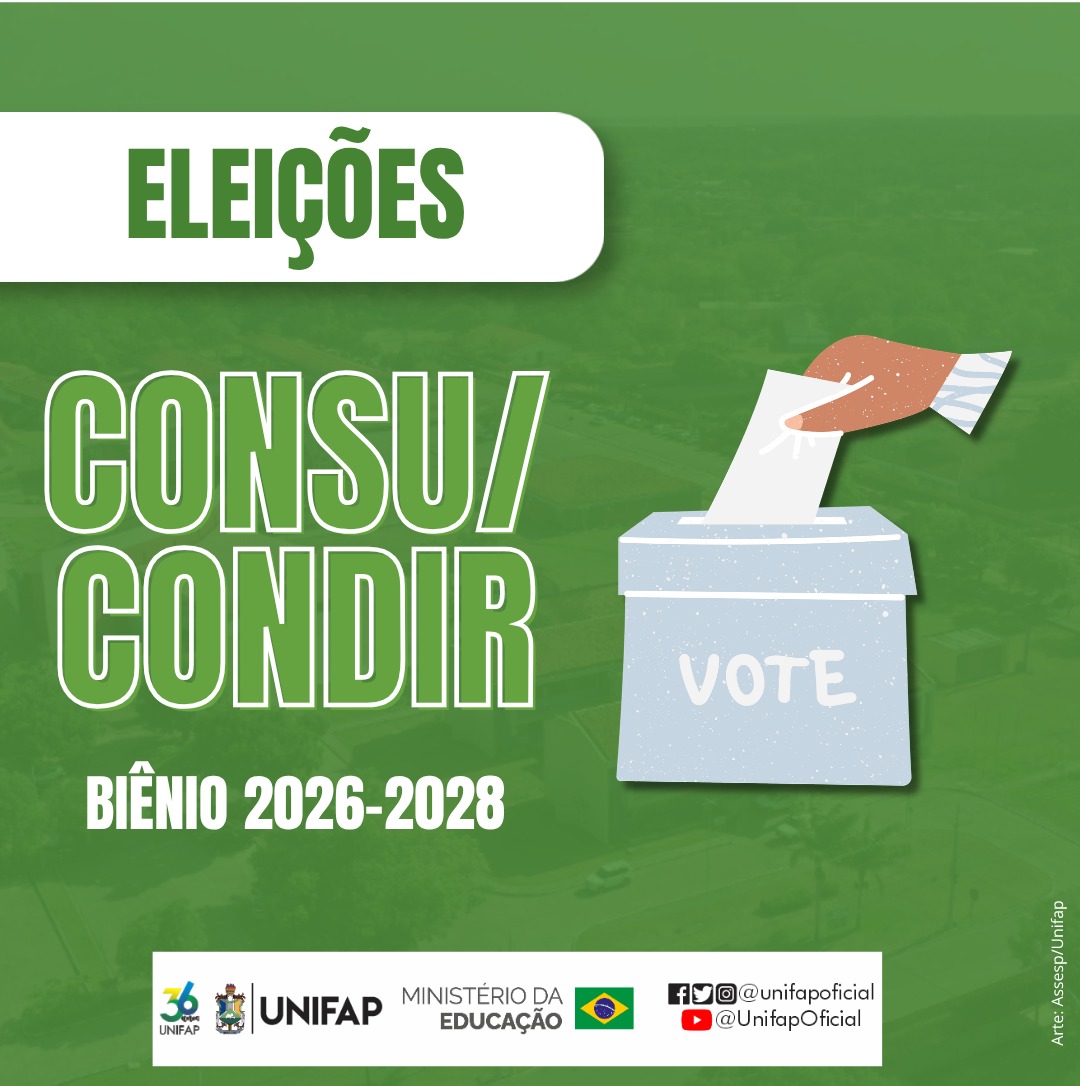 Leia mais sobre o artigo EDITAL N. 01/2026 – ESCOLHA DOS MEMBROS DO CONSU/CONDIR