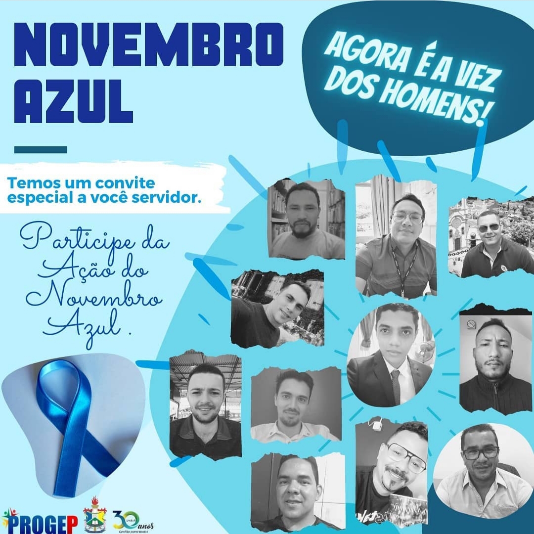 Você está visualizando atualmente Progep inicia campanha virtual Novembro Azul