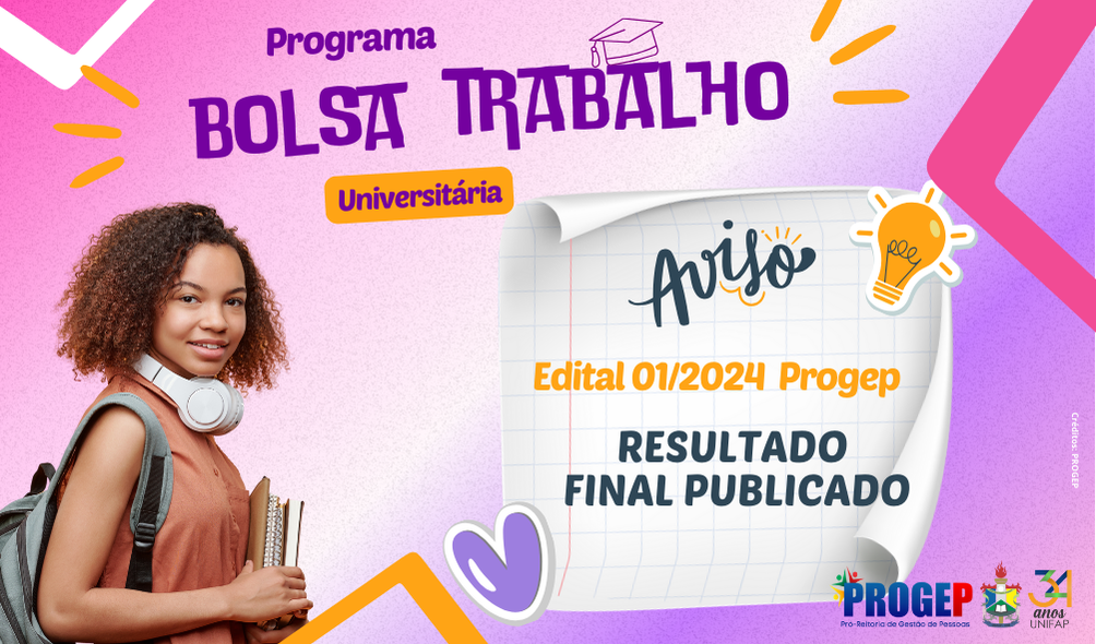 Leia mais sobre o artigo BOLSA TRABALHO UNIVERSITÁRIA – Resultado Final