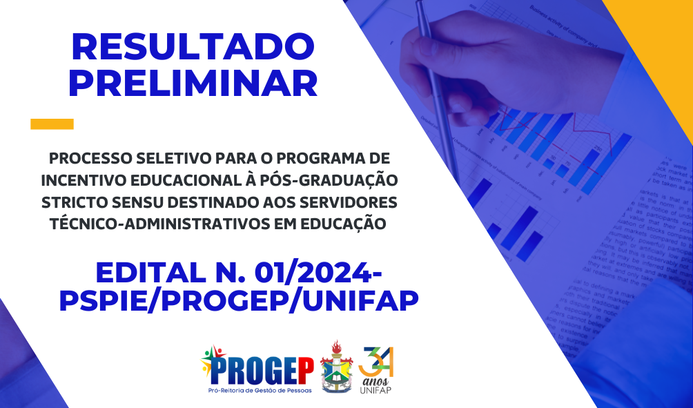 Leia mais sobre o artigo RESULTADO PRELIMINAR – EDITAL Nº 01/2024 – INCENTIVO EDUCACIONAL