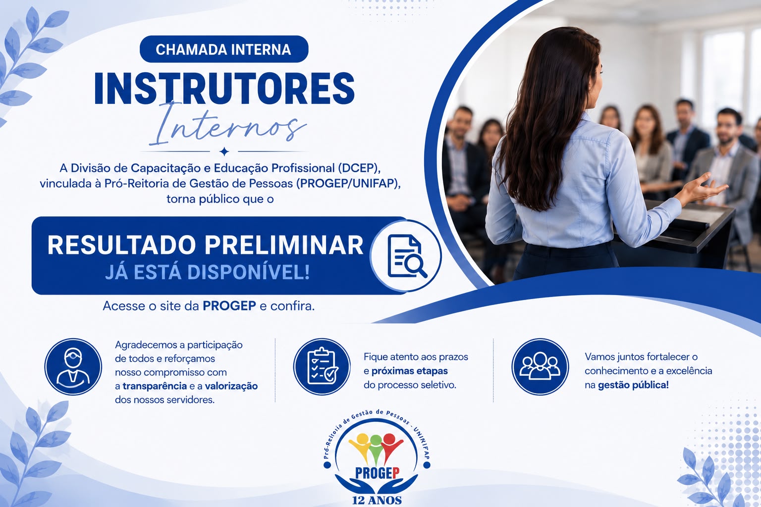No momento, você está visualizando EDITAL Nº 01/2026 – PROGEP/UNIFAP DE 06 DE JULHO DE 2026 – RESULTADO PRELIMINAR DA AVALIAÇÃO CURRICULAR