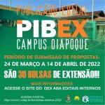 PIBEX CAMPUS OIAPOQUE – 30 BOLSAS DE EXTENSÃO