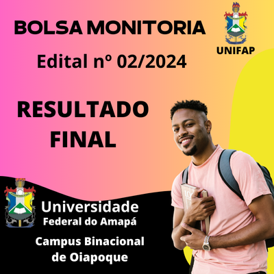 Leia mais sobre o artigo Resultado final do edital da Bolsa Monitoria 2024.2