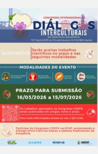 Leia mais sobre o artigo Congresso Internacional de Diálogos Interculturais na FronteiraAmazônica (CIDIFA)