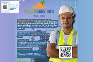 Leia mais sobre o artigo Projeto de extensão Construir abre inscrições para capacitação especializada na construção civil