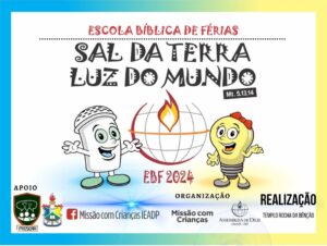 Leia mais sobre o artigo Evento Extensão e social: Zona Norte de Macapá-AP, Esc Bíblic de Ferias 2024
