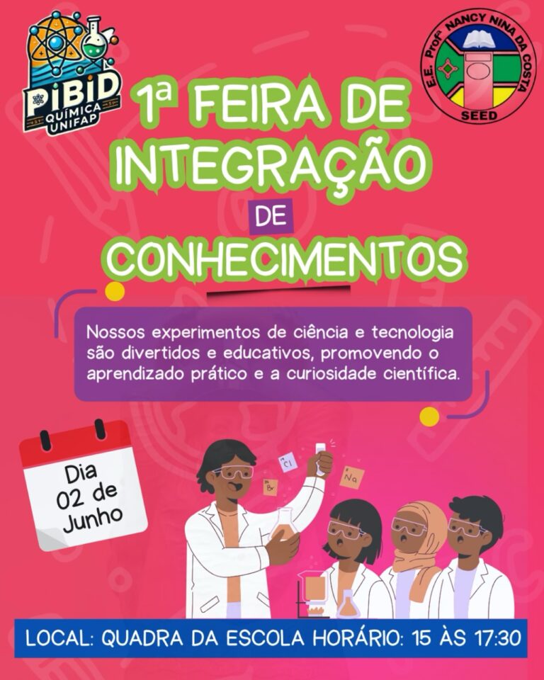 Leia mais sobre o artigo 1° Feira de Integração de Conhecimentos