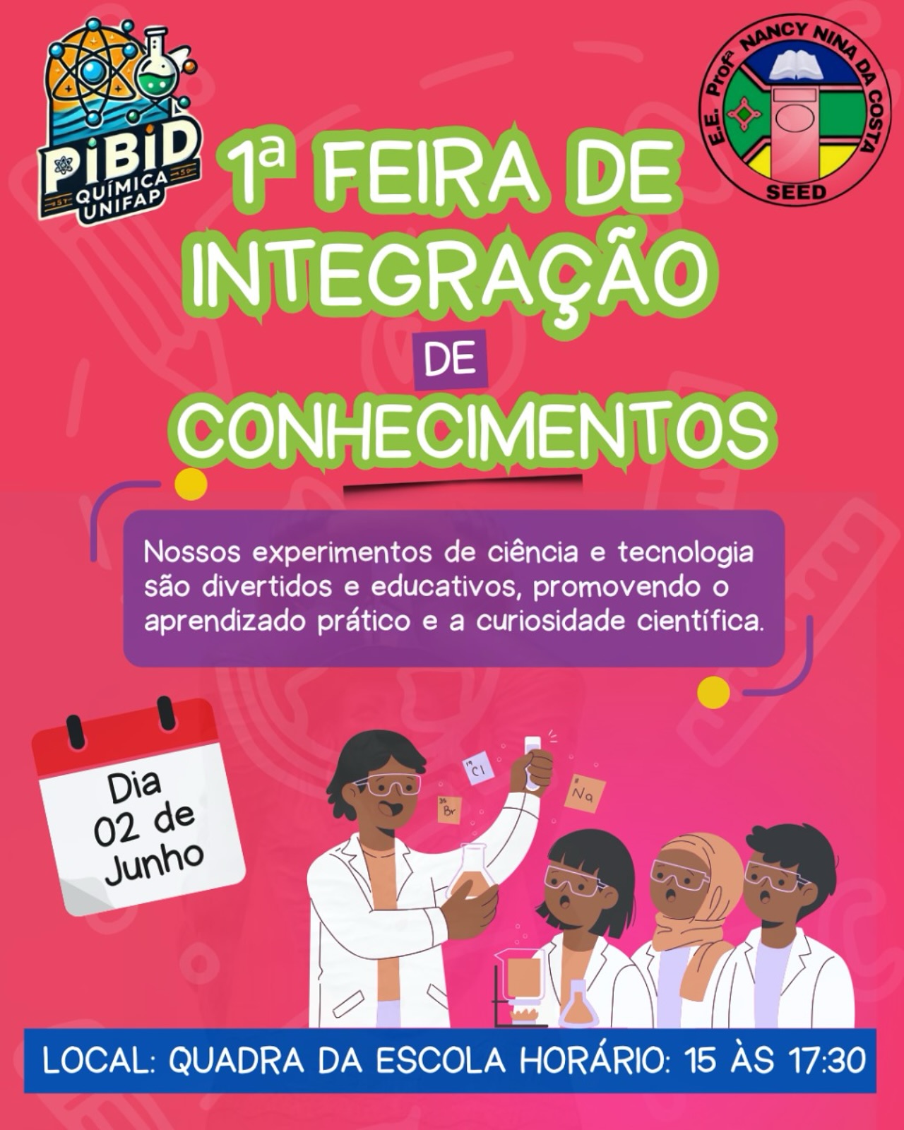 Leia mais sobre o artigo 1° Feira de Integração de Conhecimentos