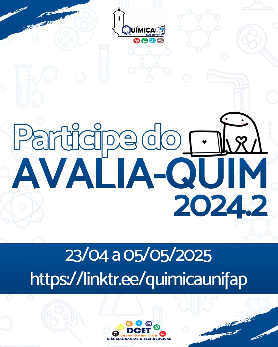Leia mais sobre o artigo AVALIAQUIM 2024.2