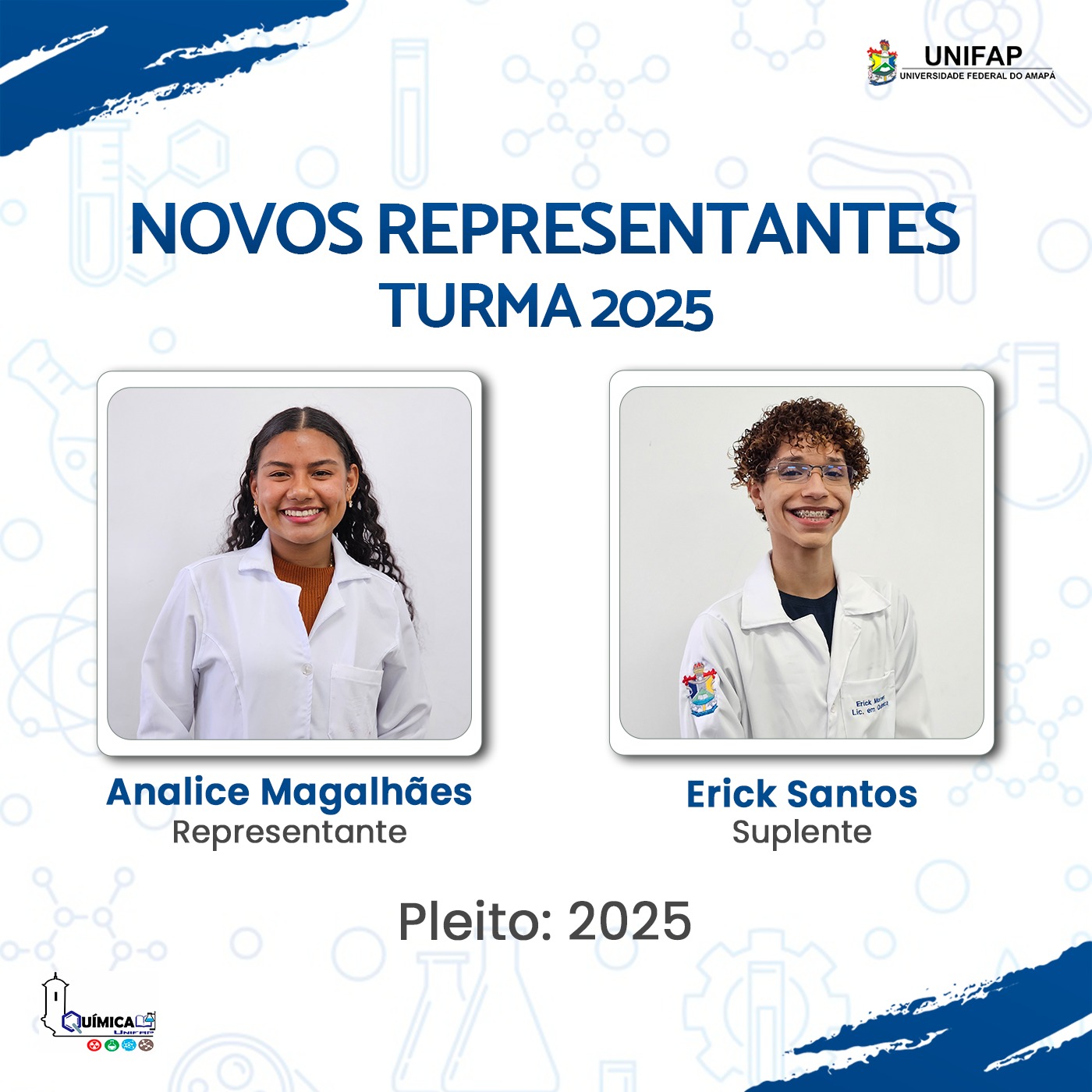 Leia mais sobre o artigo Novos Representantes turma 2025