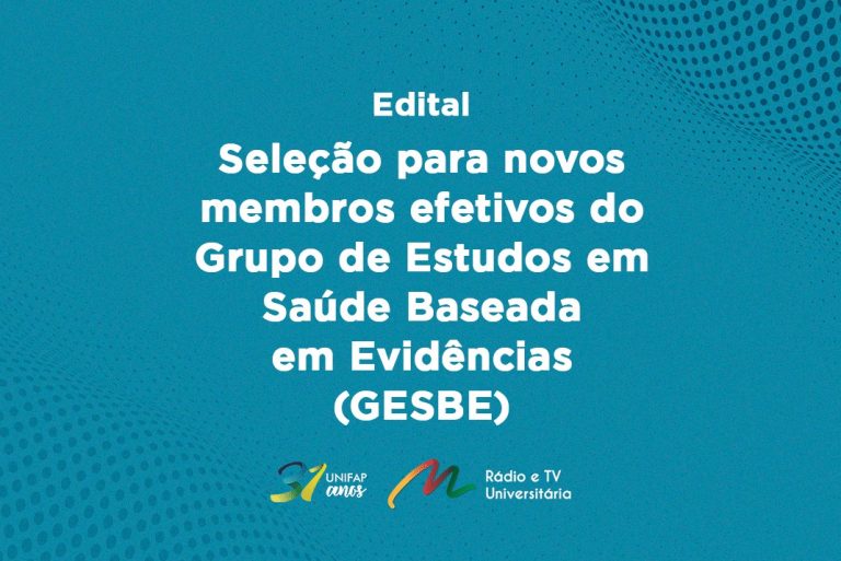 GESBE lança edital para seleção de novos membros efetivos