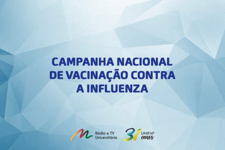 Campanha Nacional de Vacinação Contra a Influenza termina nesta sexta-feira (9)