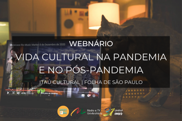 A cultura na pandemia e no pós-pandemia é tema de webinário da Folha de São Paulo