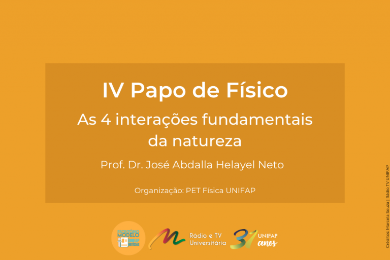 Read more about the article PET-Física UNIFAP realiza o IV Papo de Físico