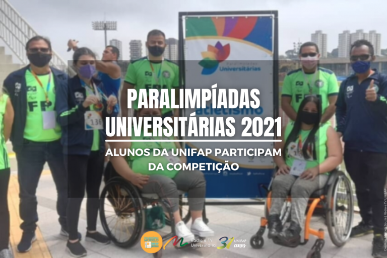 paratletismo – Rádio e TV Unifap 96.9 FM – Canal 1