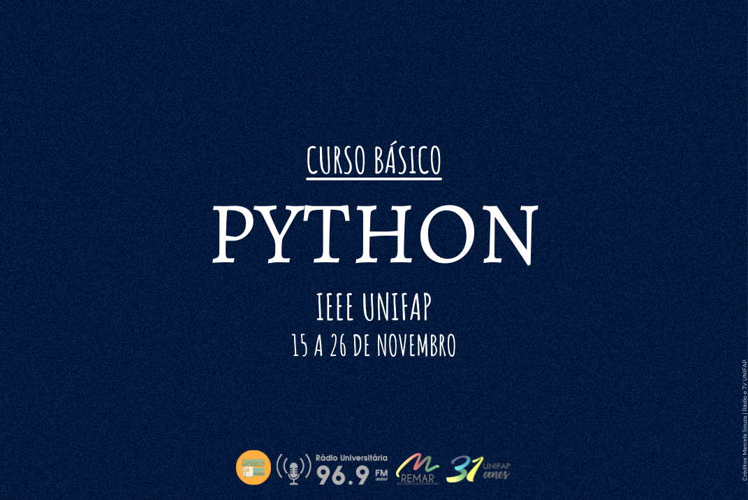 IEEE UNIFAP realiza curso básico de Python