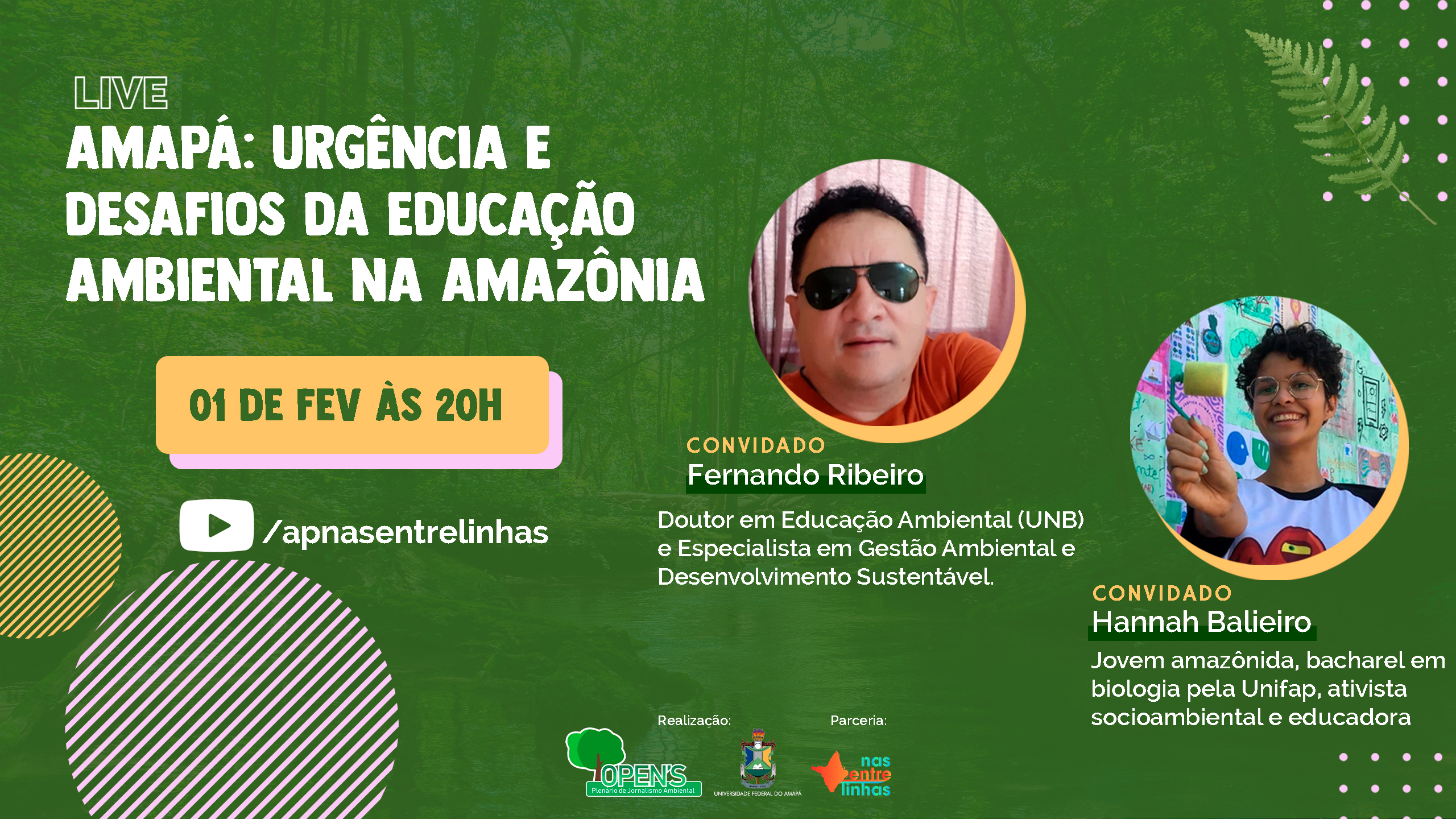 You are currently viewing Live debate os desafios da educação ambiental na Amazônia