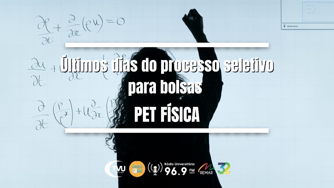 Read more about the article Encerra amanhã o processo seletivo para bolsas no PET Física