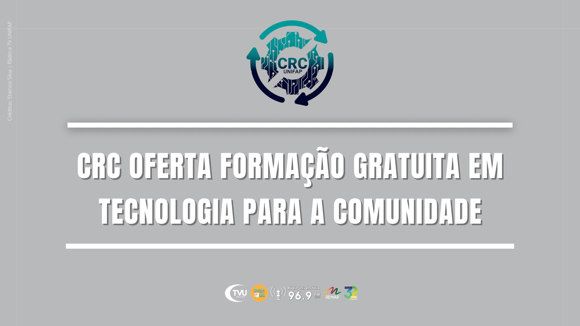 Você está visualizando atualmente CRC oferta formação gratuita em Tecnologia para a comunidade