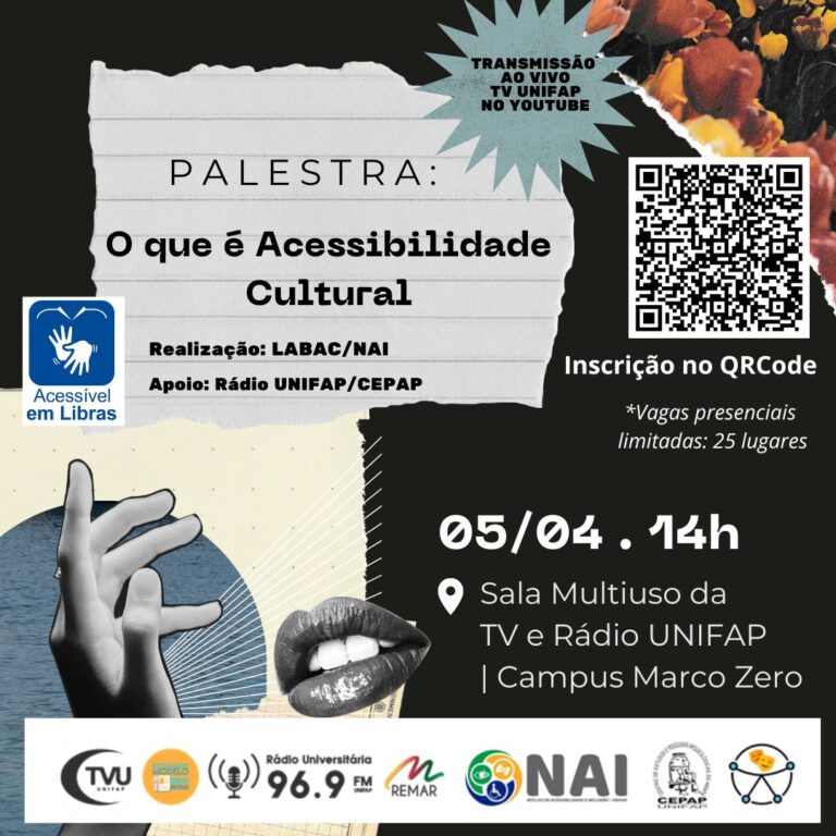 Leia mais sobre o artigo LABAC/NAI recebe inscrições para palestra sobre Acessibilidade Cultural