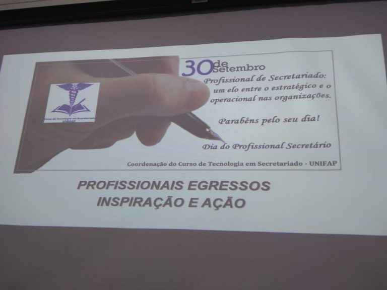 Coordenação realiza uma rodada de conversa sobre o dia do Profissional de  Secretariado. – Curso de Tecnologia em Secretariado