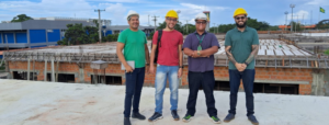 Leia mais sobre o artigo Coordenação de Secretariado visita obras das futuras instalações.